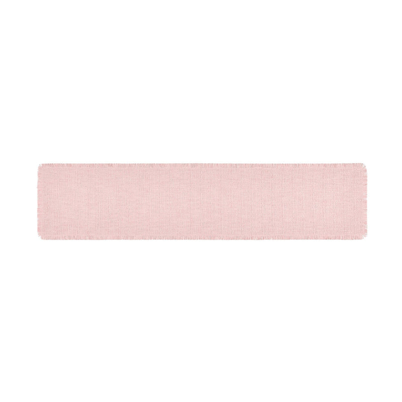 Fringe Table Runner Pink