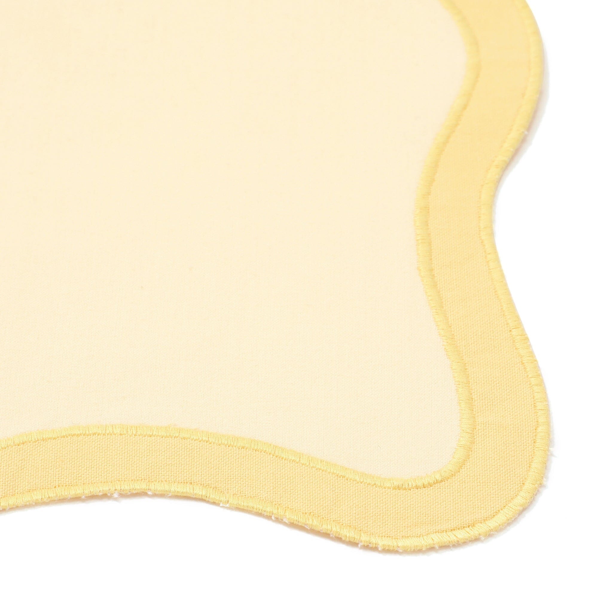 Bicolor Wave Lunch Mat Yellow X Yellow