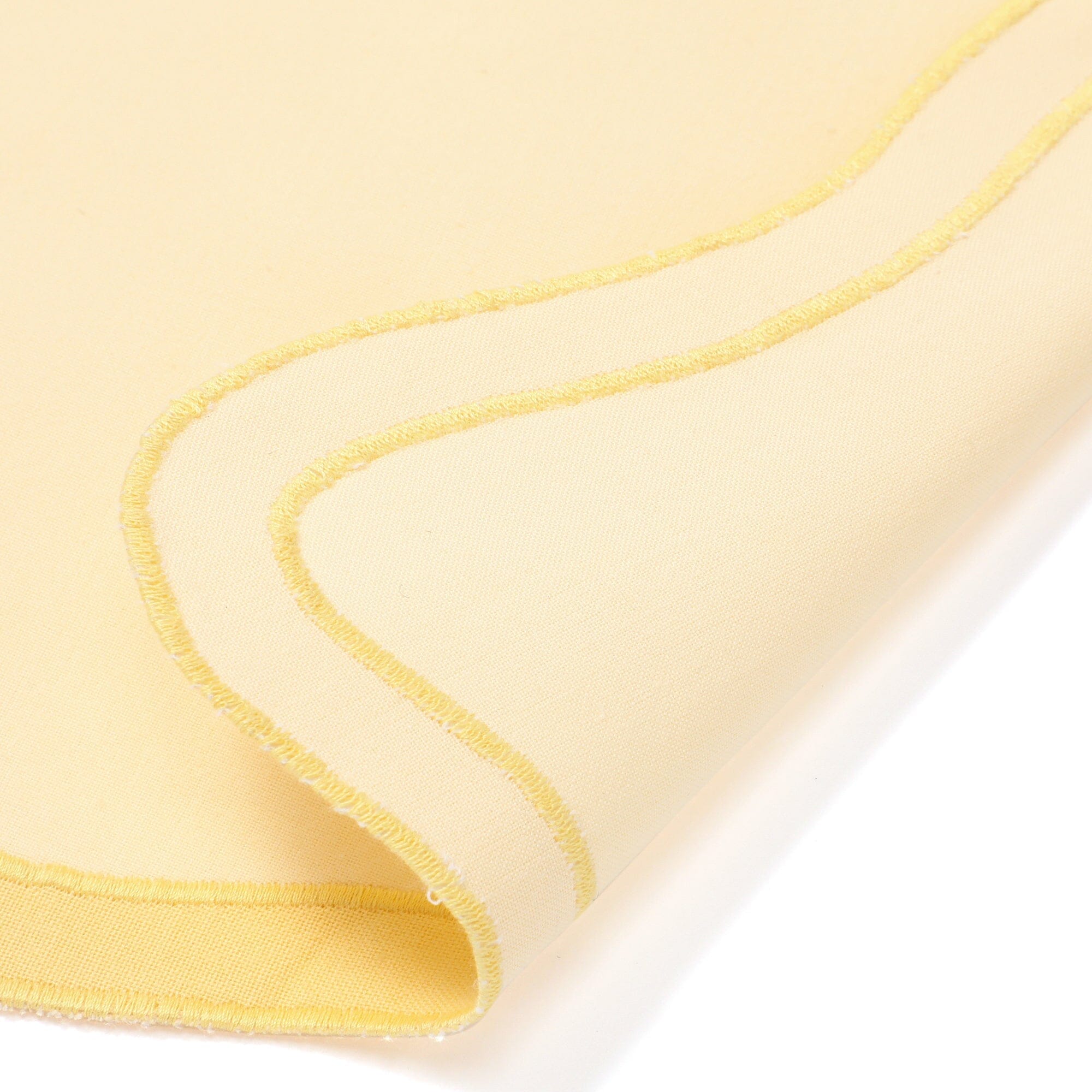 Bicolor Wave Lunch Mat Yellow X Yellow