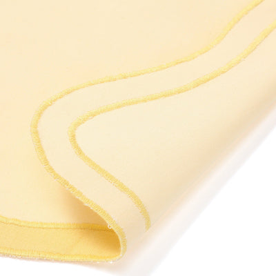 Bicolor Wave Lunch Mat Yellow X Yellow