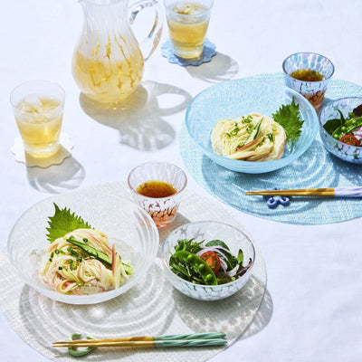 Mix Weave Lunch Mat White