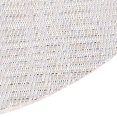 Mix Weave Lunch Mat White