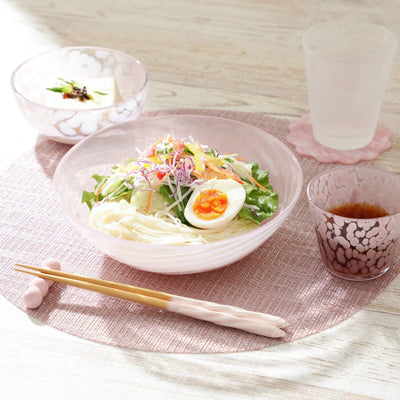 Mix Weave Lunch Mat Pink