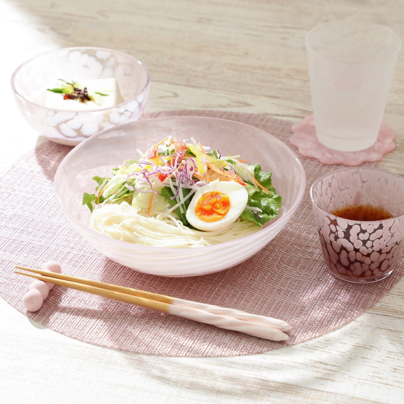 Mix Weave Lunch Mat Pink