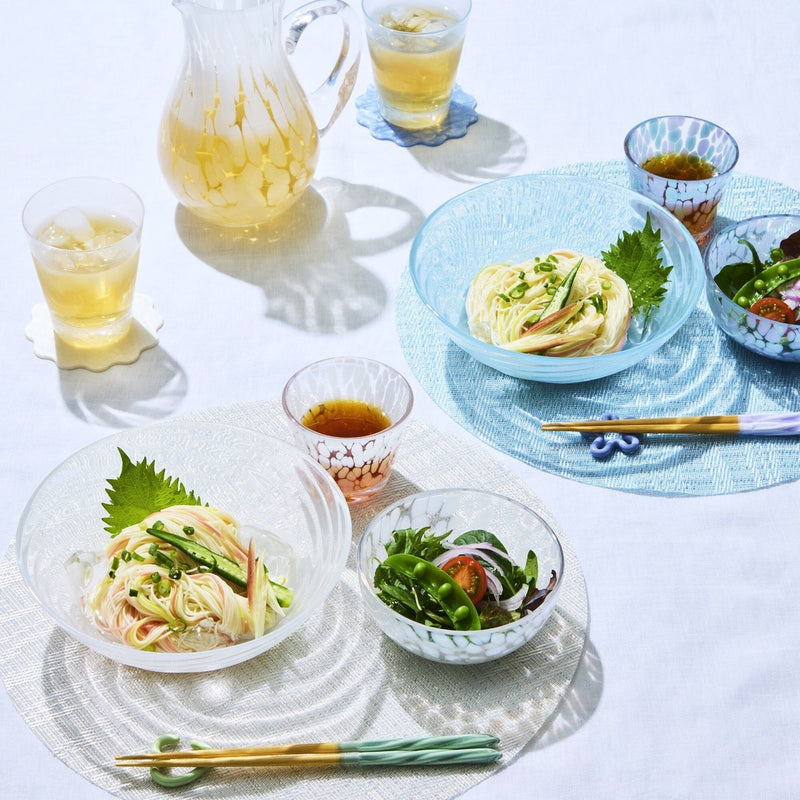 Mix Weave Lunch Mat Blue