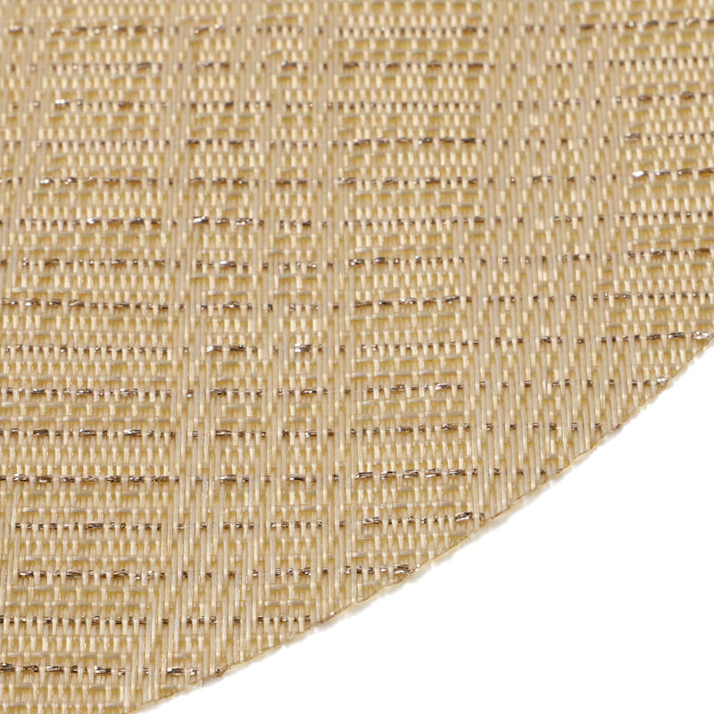 Mix Weave Lunch Mat Yellow