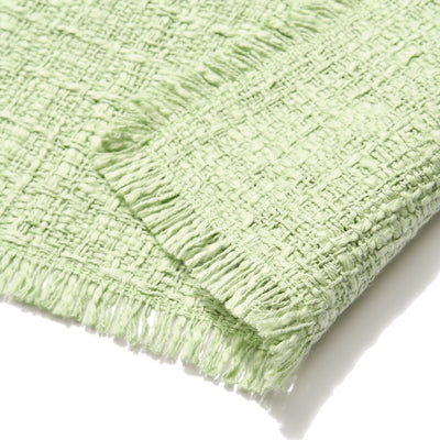 Fringe Table Lunch Mat Green