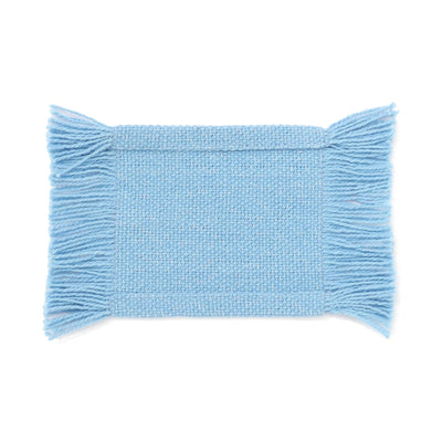 Fringe Coaster Blue