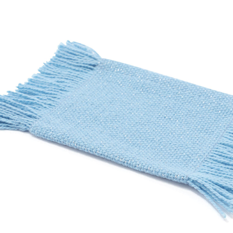 Fringe Coaster Blue