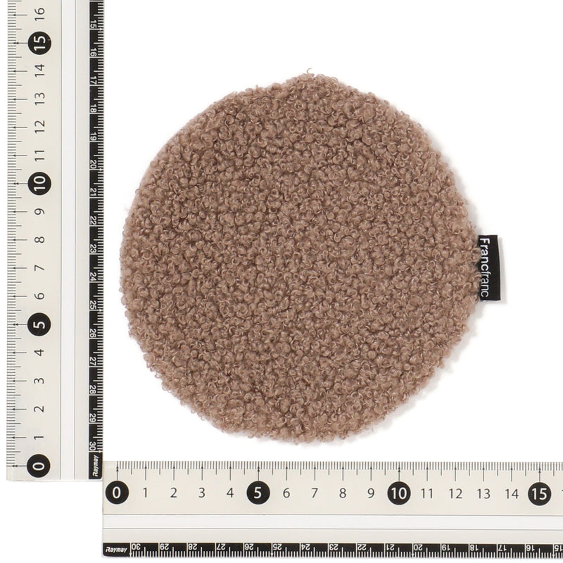 Boucle Coaster Brown