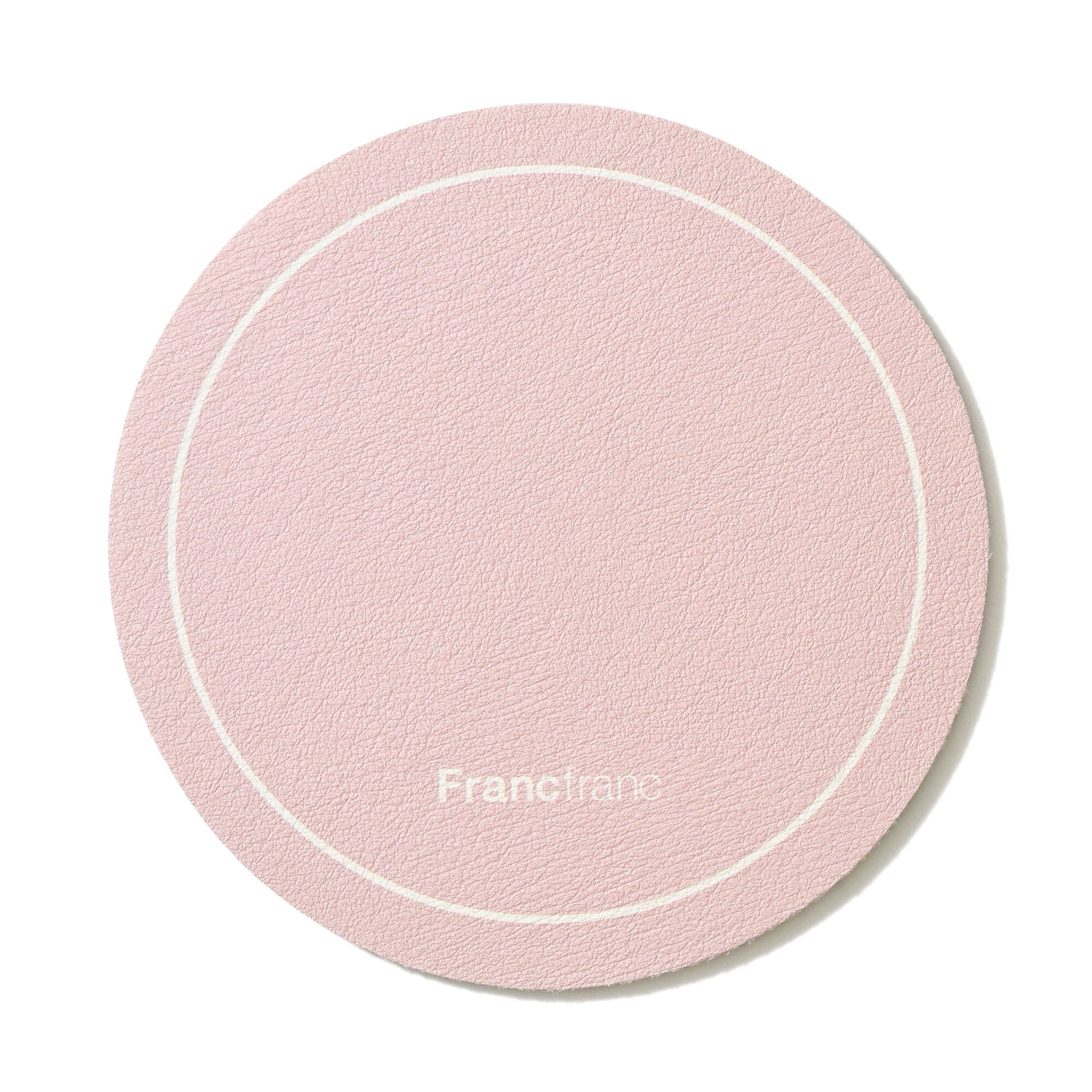 Diatomaceous Earth Soft Coaster Pink