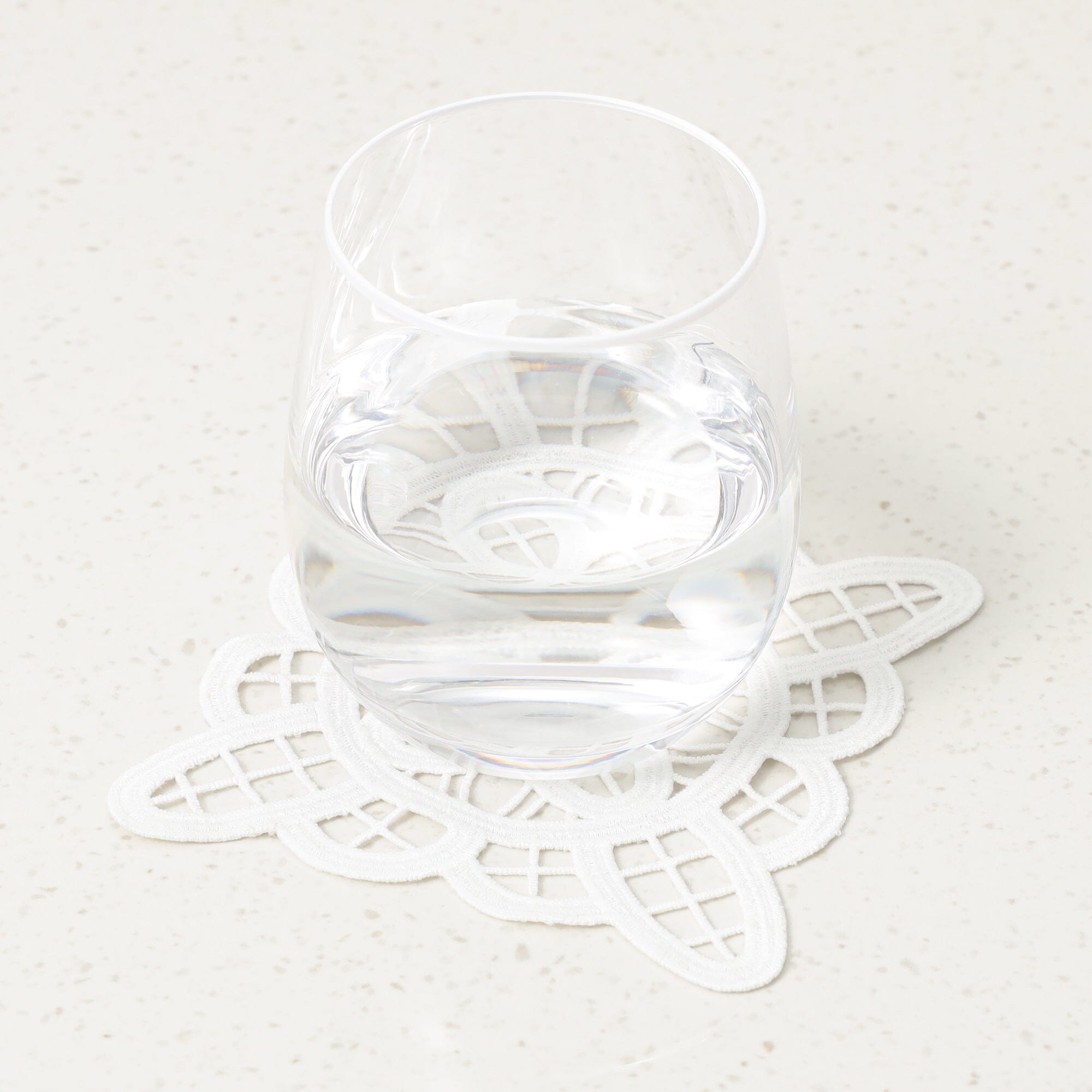 Lace Coaster Rosette