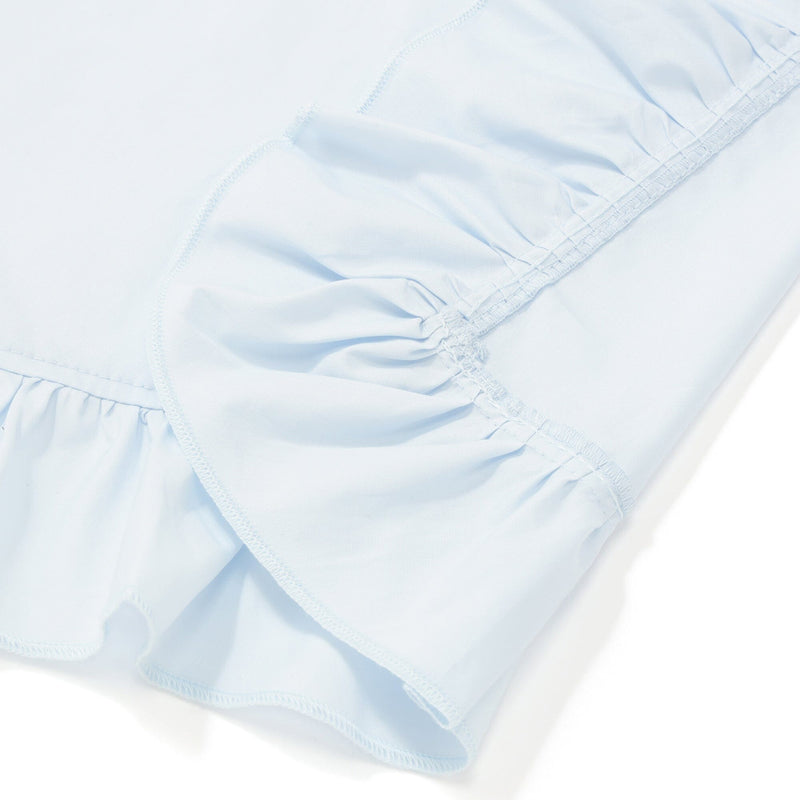 Frill Napkins Light Blue