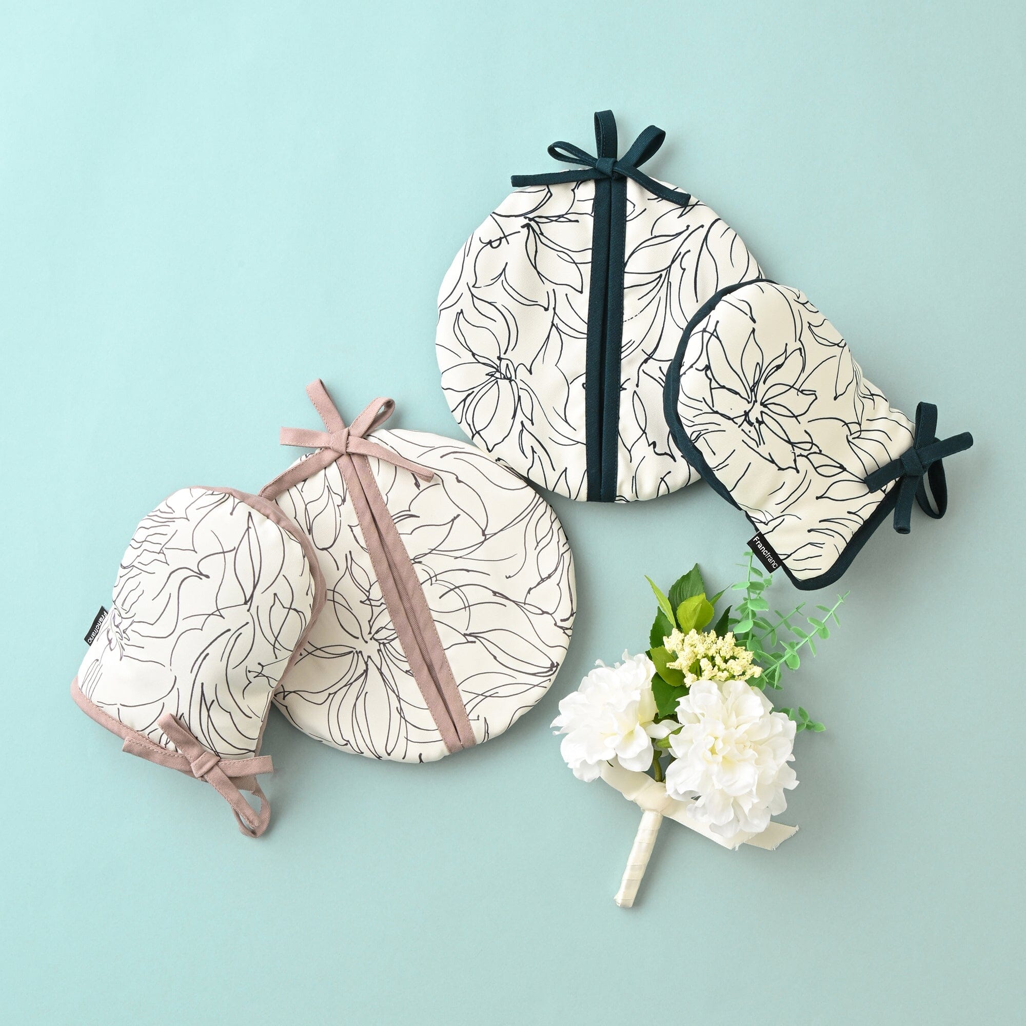 Ligne Pot Holder Pink