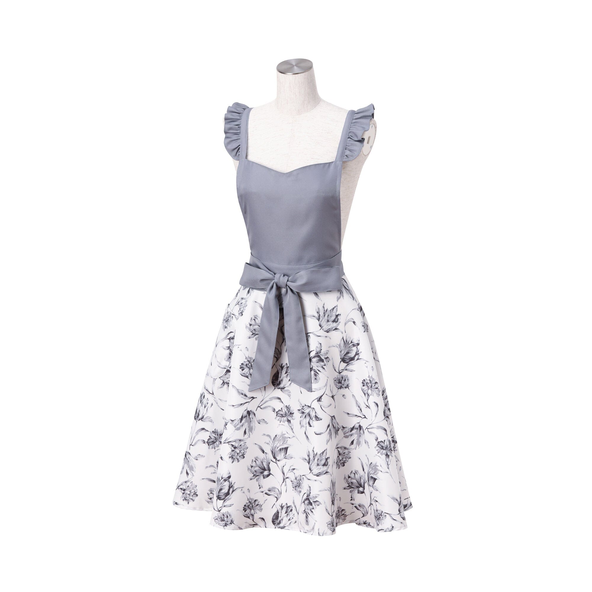 Liria Full Apron  Grey