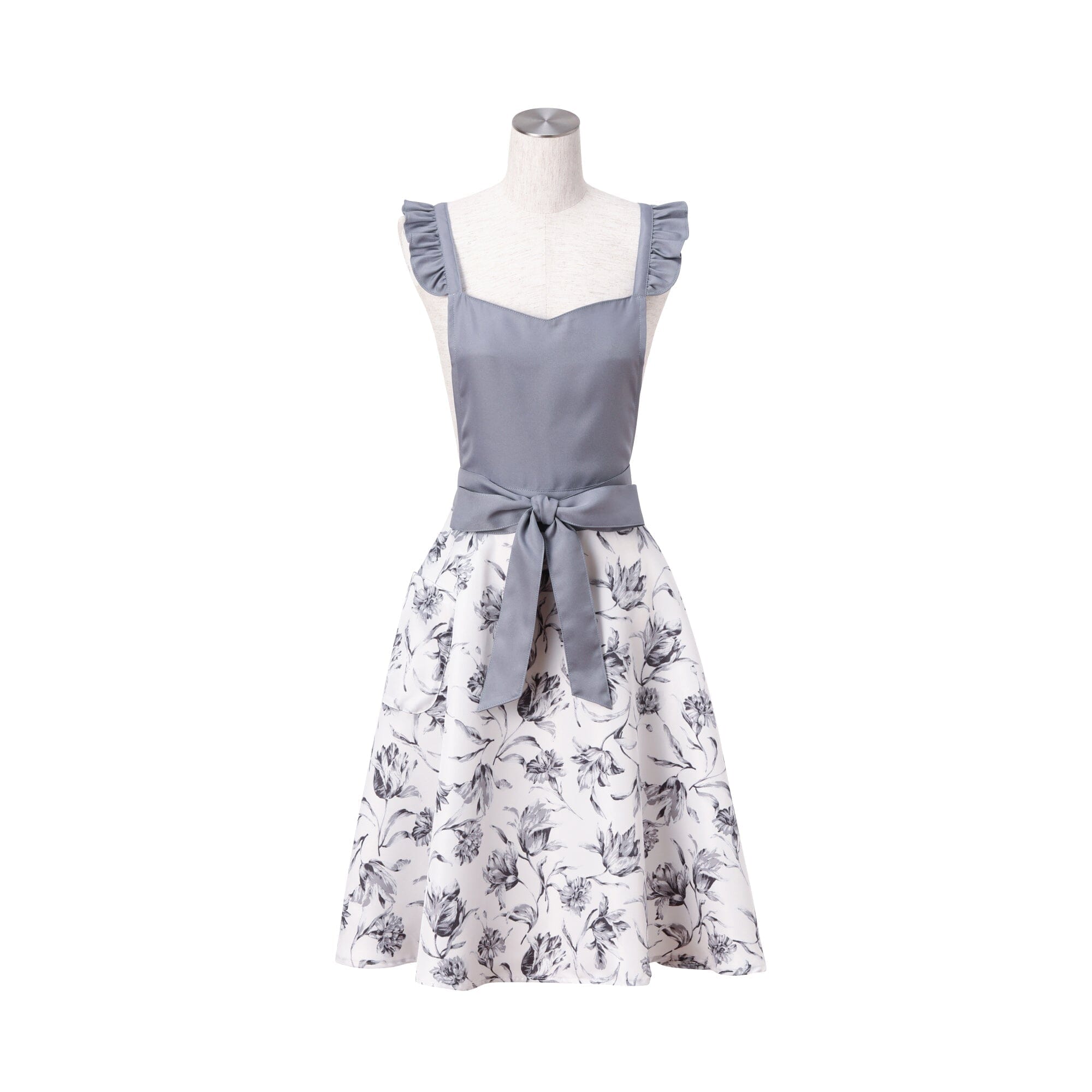 Liria Full Apron  Grey