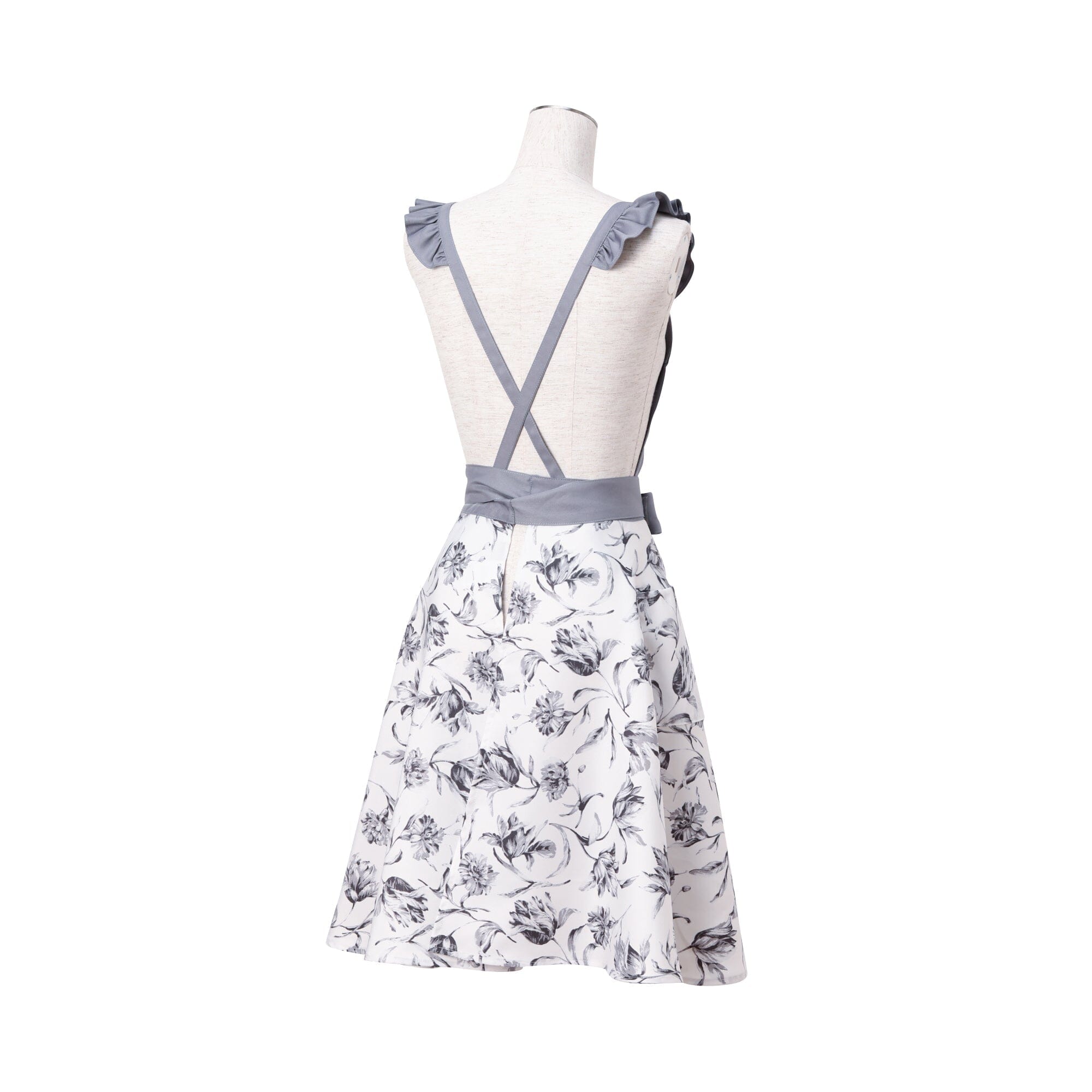 Liria Full Apron  Grey