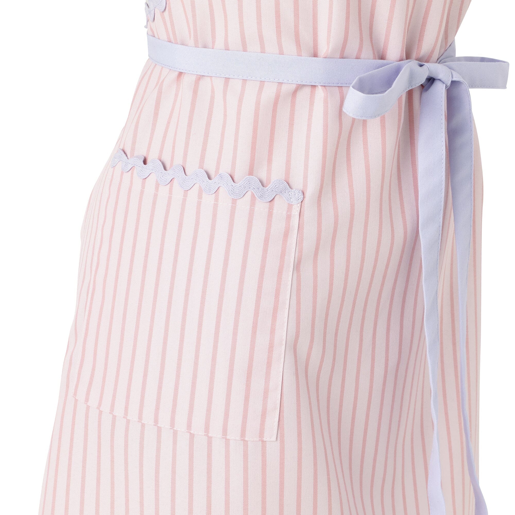 Wave Full Apron Pink