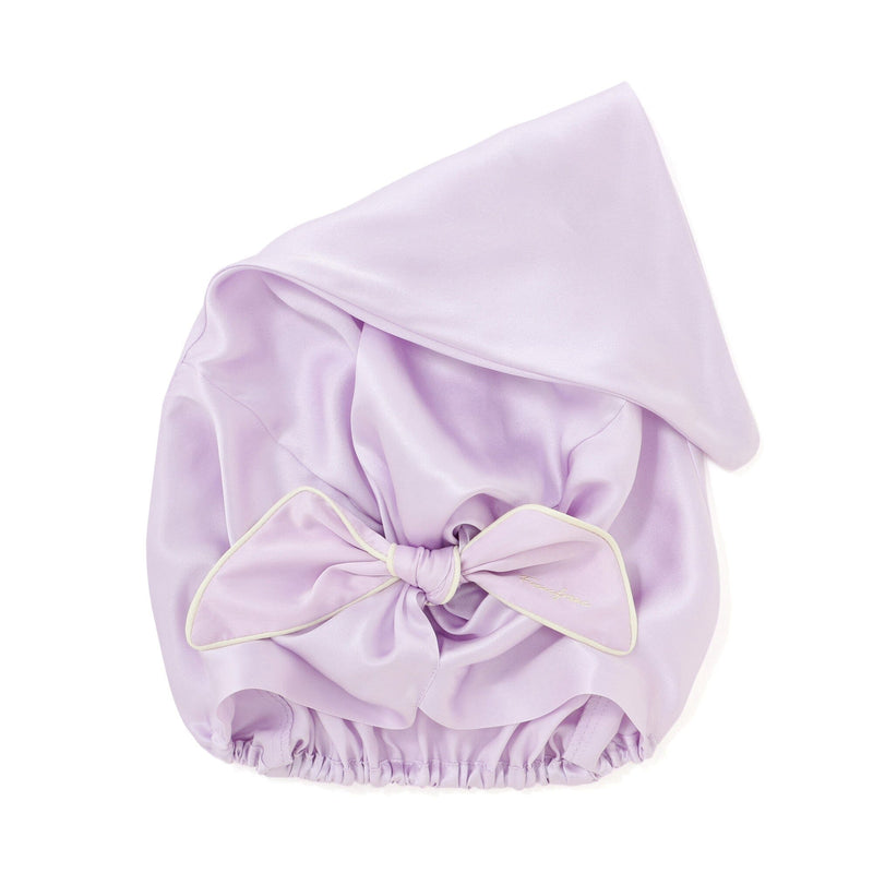 Silk Nightcap Long Purple