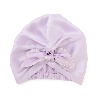Silk Nightcap Short Purple