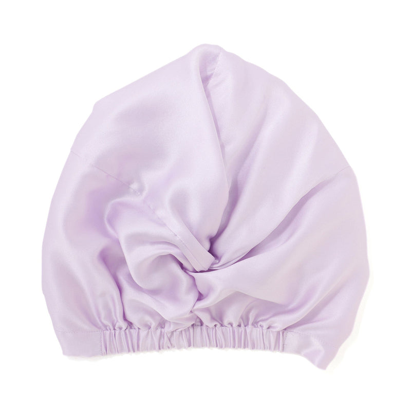 Silk Nightcap Short Purple