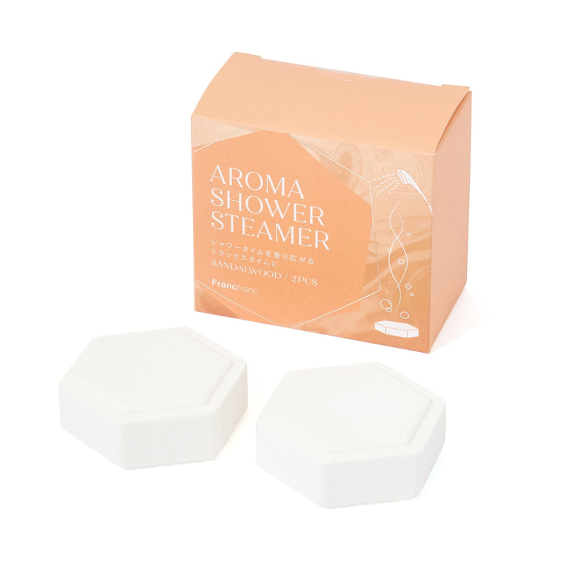 檀香味淋浴香薰蒸籠 橙色