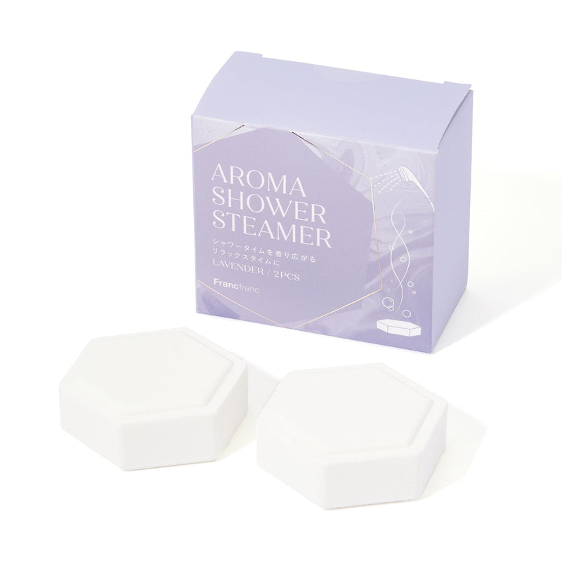 薰衣草淋浴香薰蒸籠（紫色）