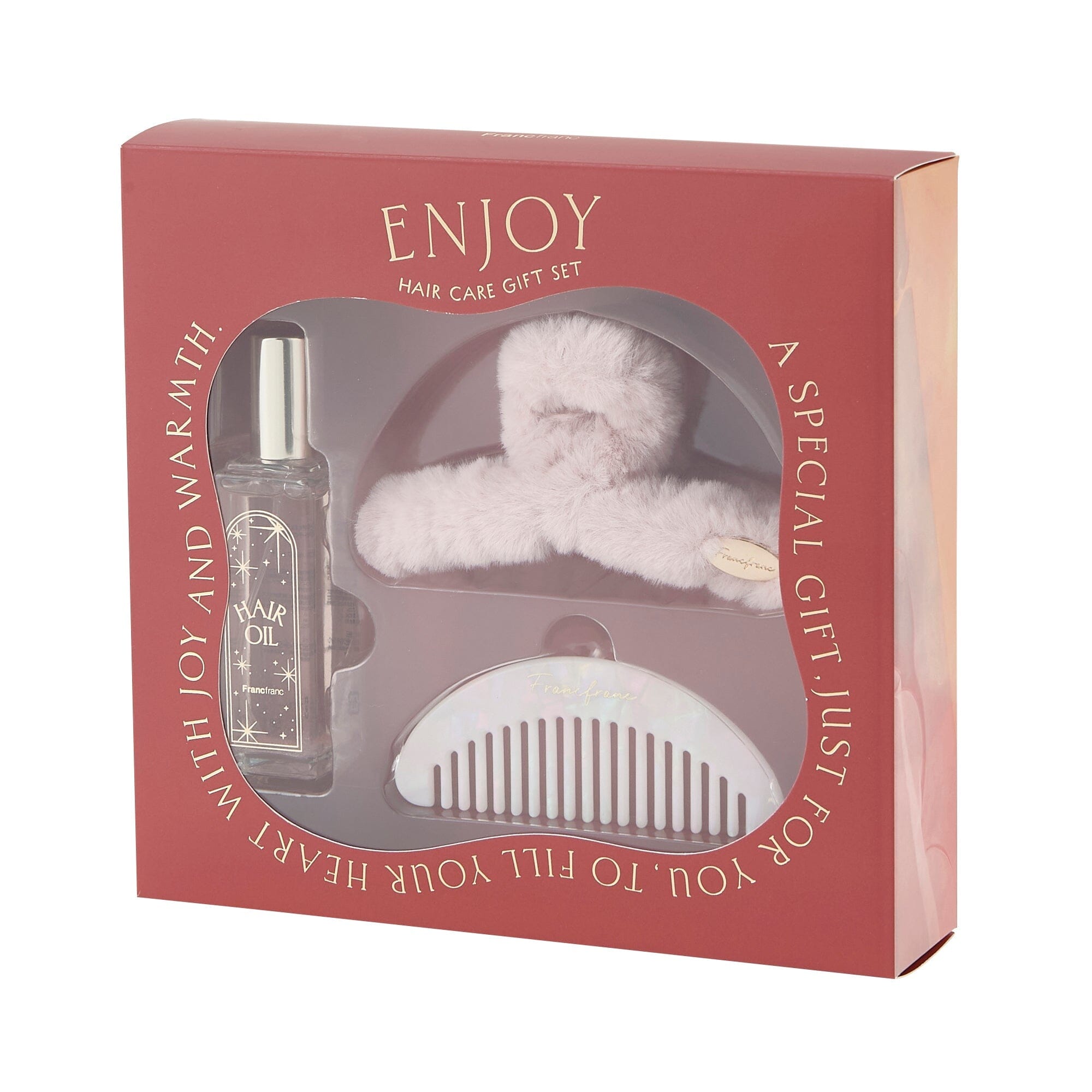 Hair Care Gift Set Pink