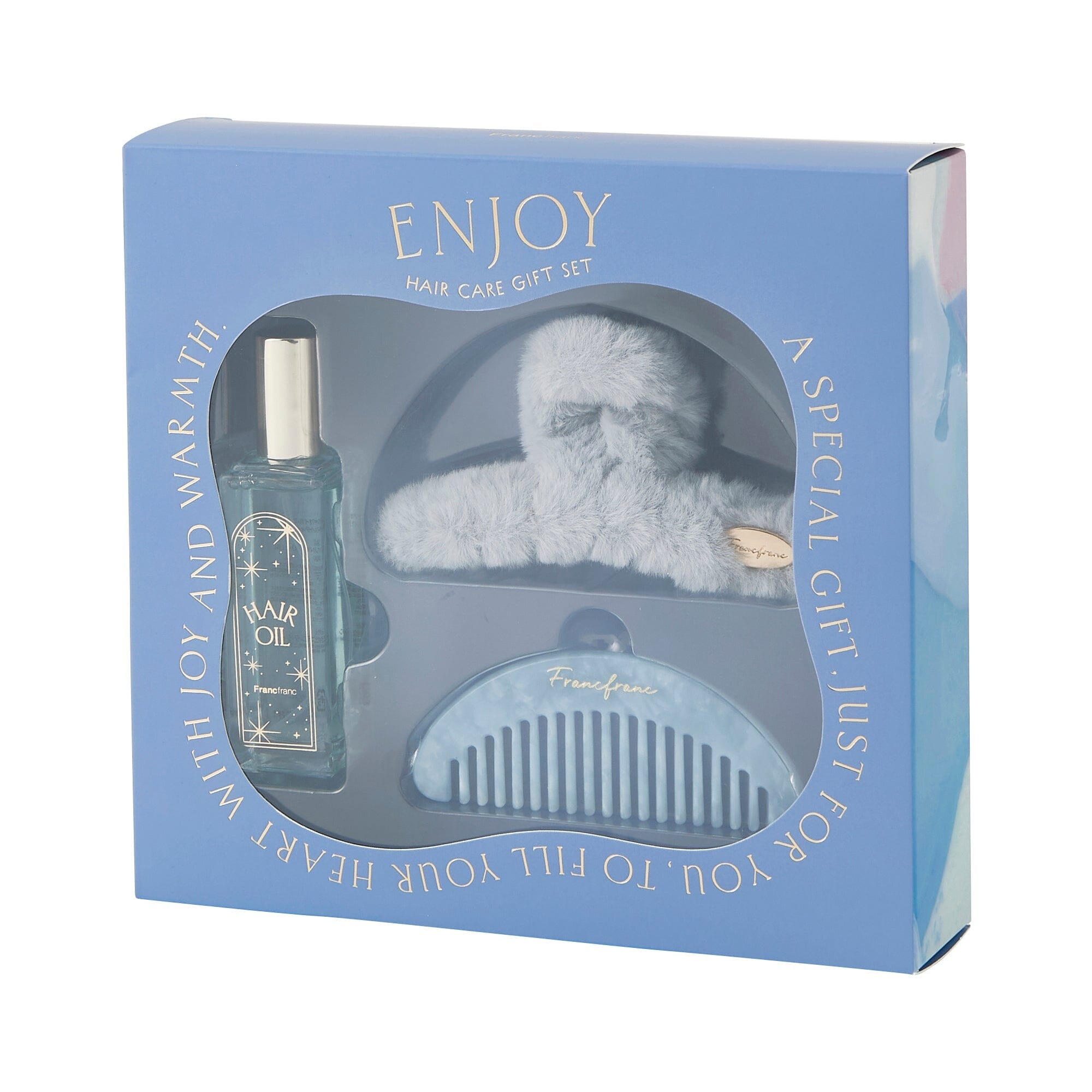 Hair Care Gift Set Light Blue