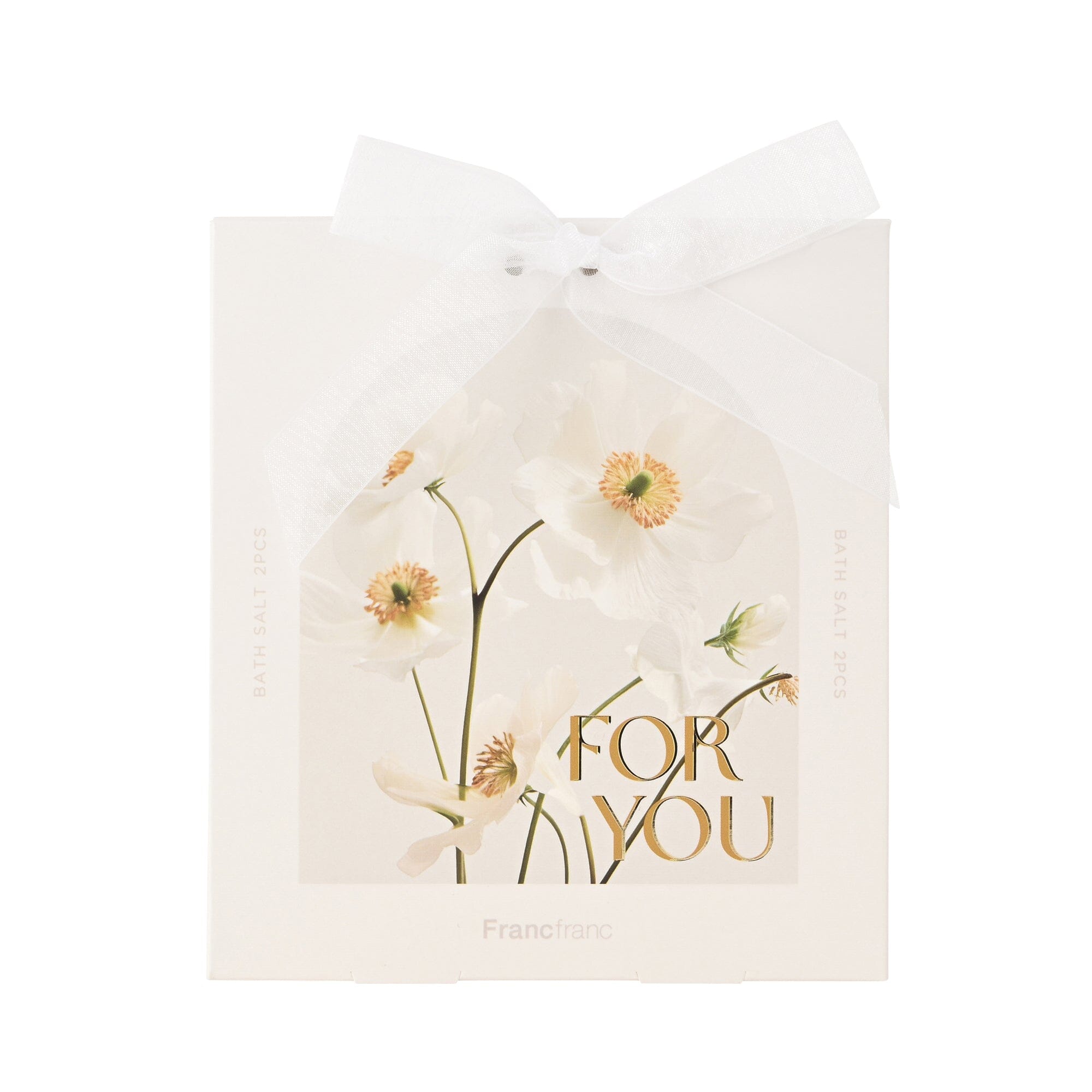 Bloom Bath Salts (2 Packets) For You White