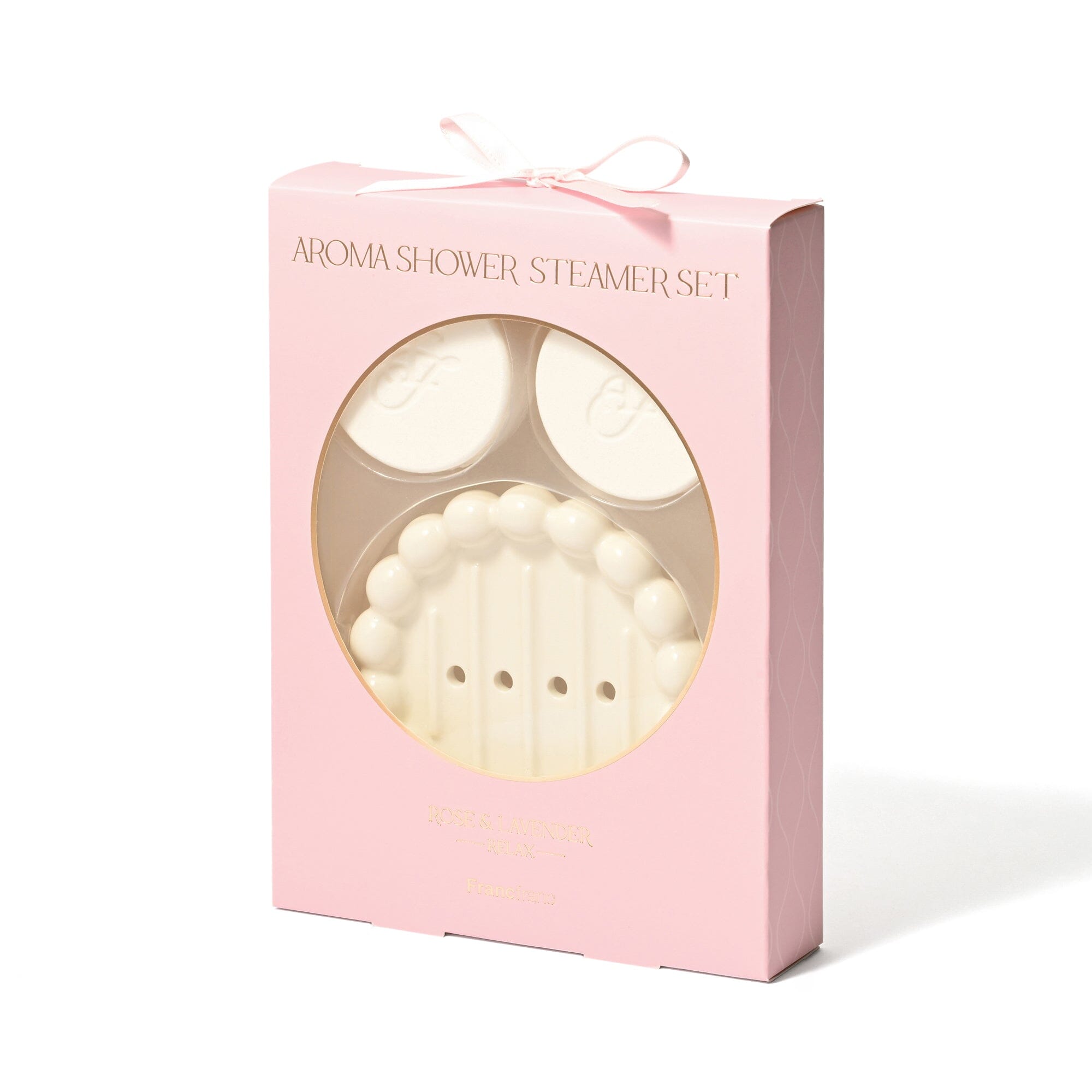 Aroma Shower Steamerset Pink