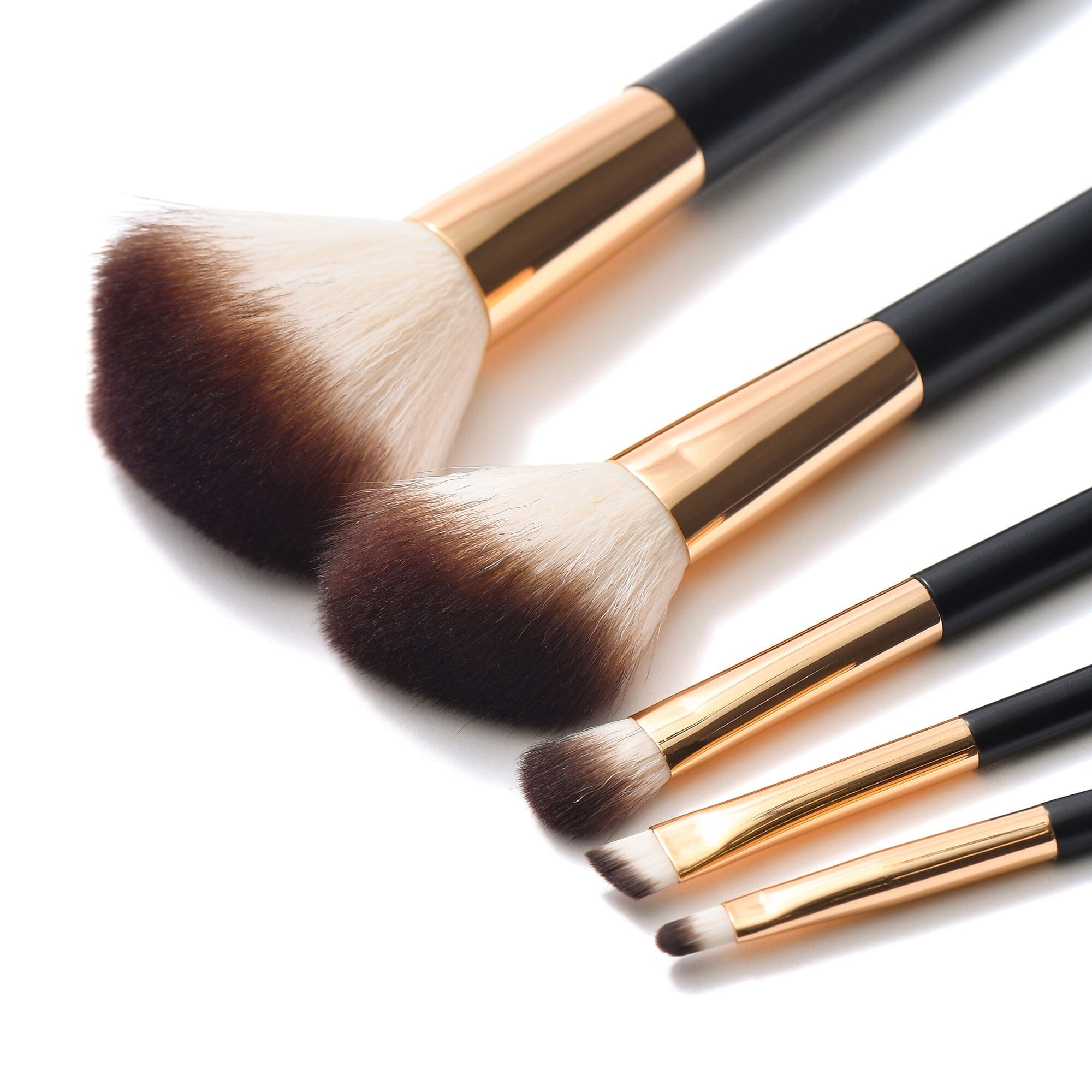 Tweed Makeup Brush Set  Black