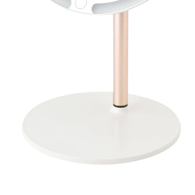 Led Stand Mirror, White