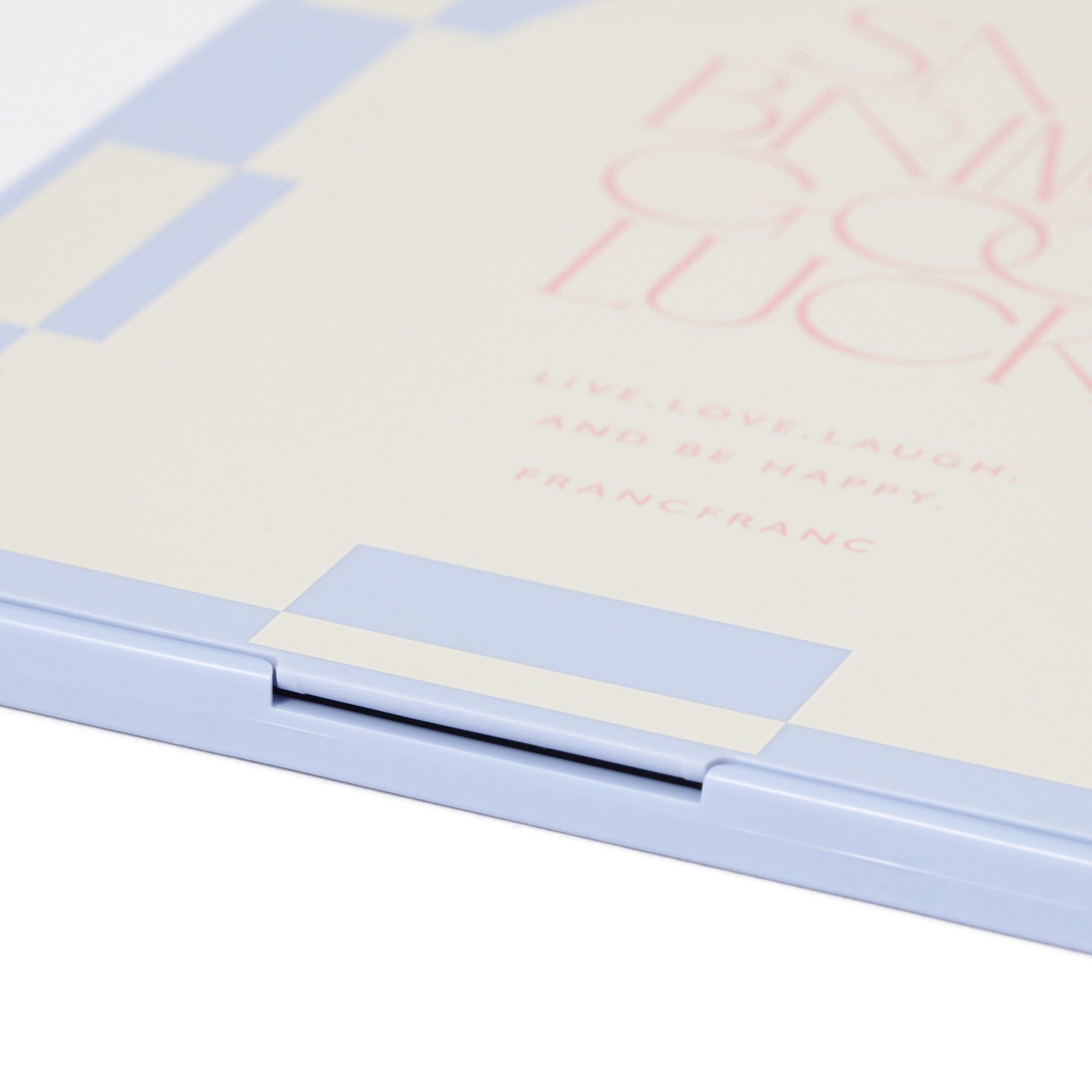 Face Check Mirror Checker M Light Blue