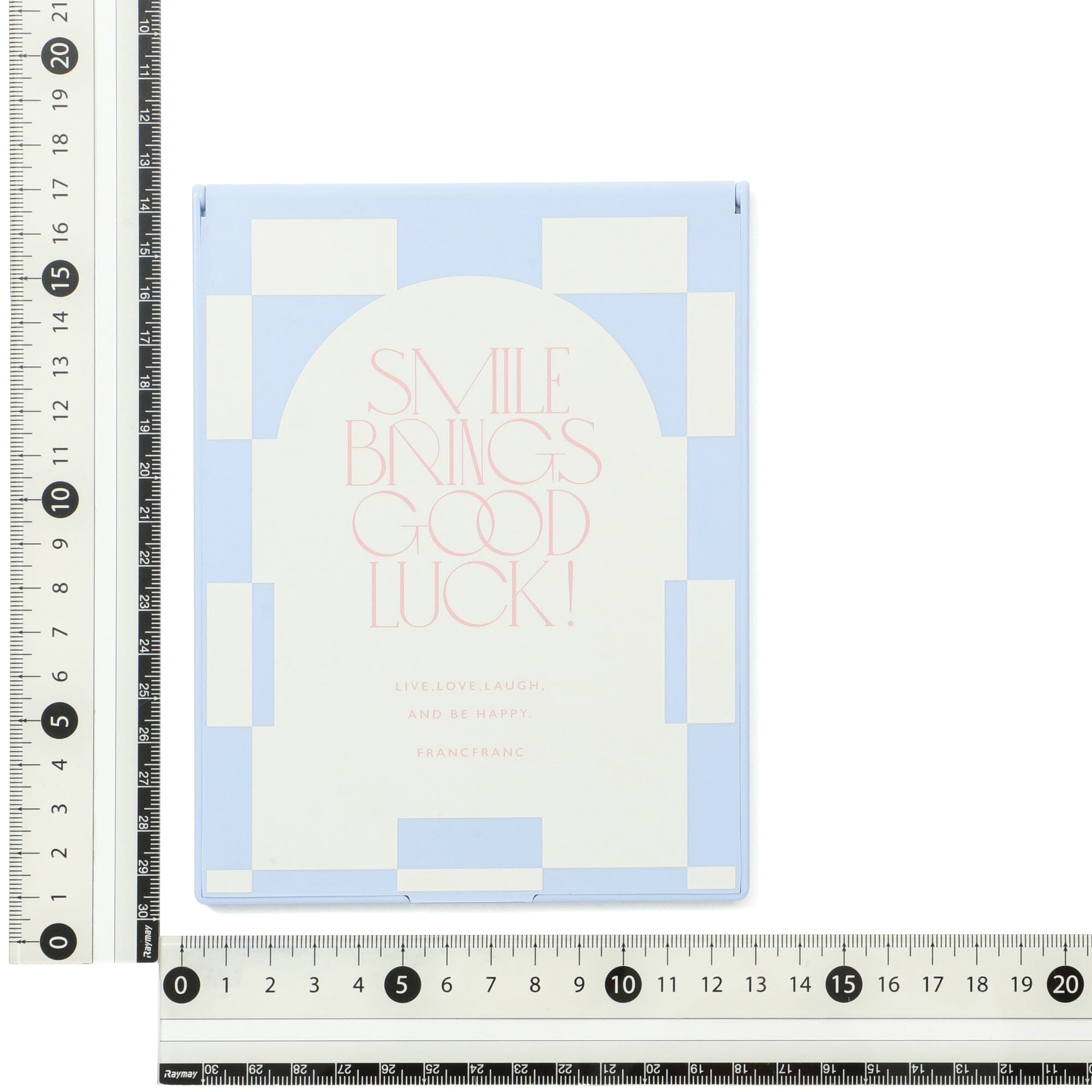 Face Check Mirror Checker M Light Blue