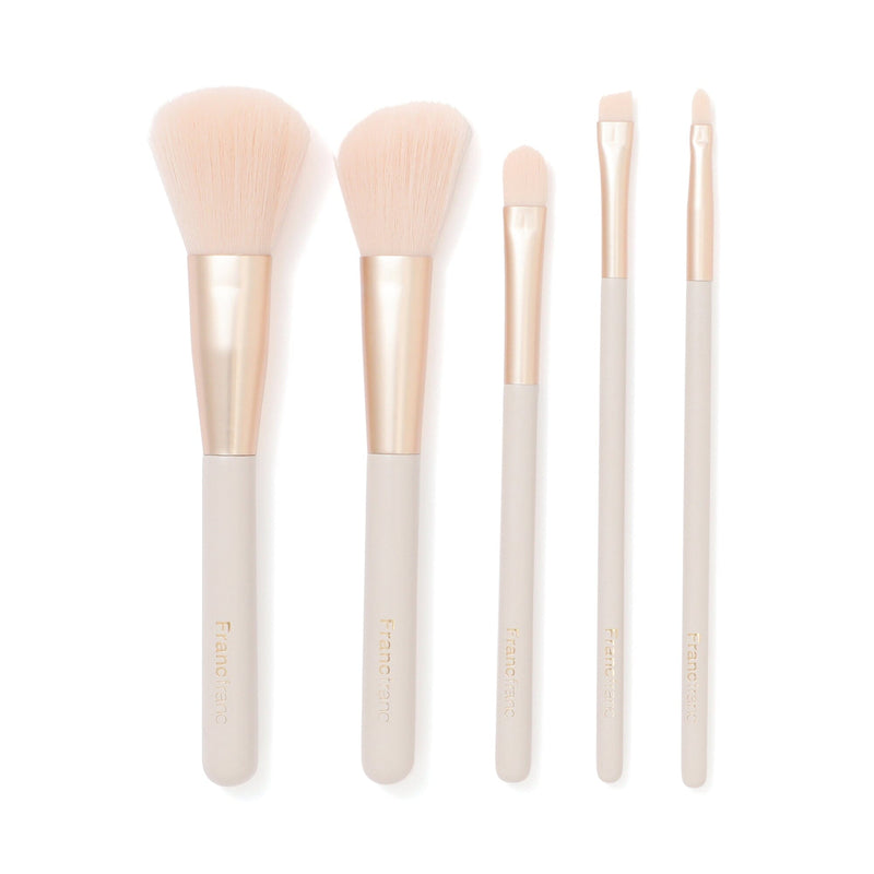 Bicolor Makeup Brush Set Light Green