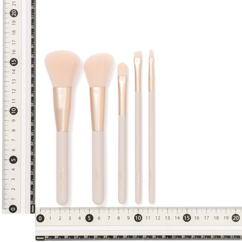 Bicolor Makeup Brush Set Light Green
