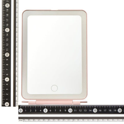Led Folding Mirror Pink