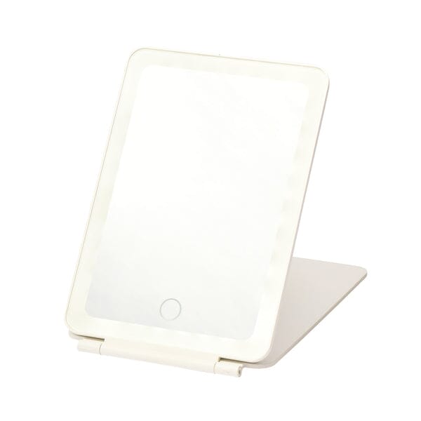 Led Folding Mirror White