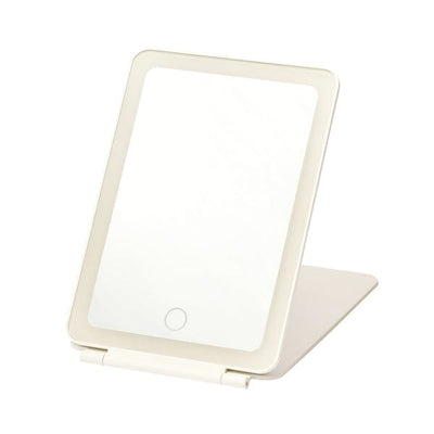 Led Folding Mirror White