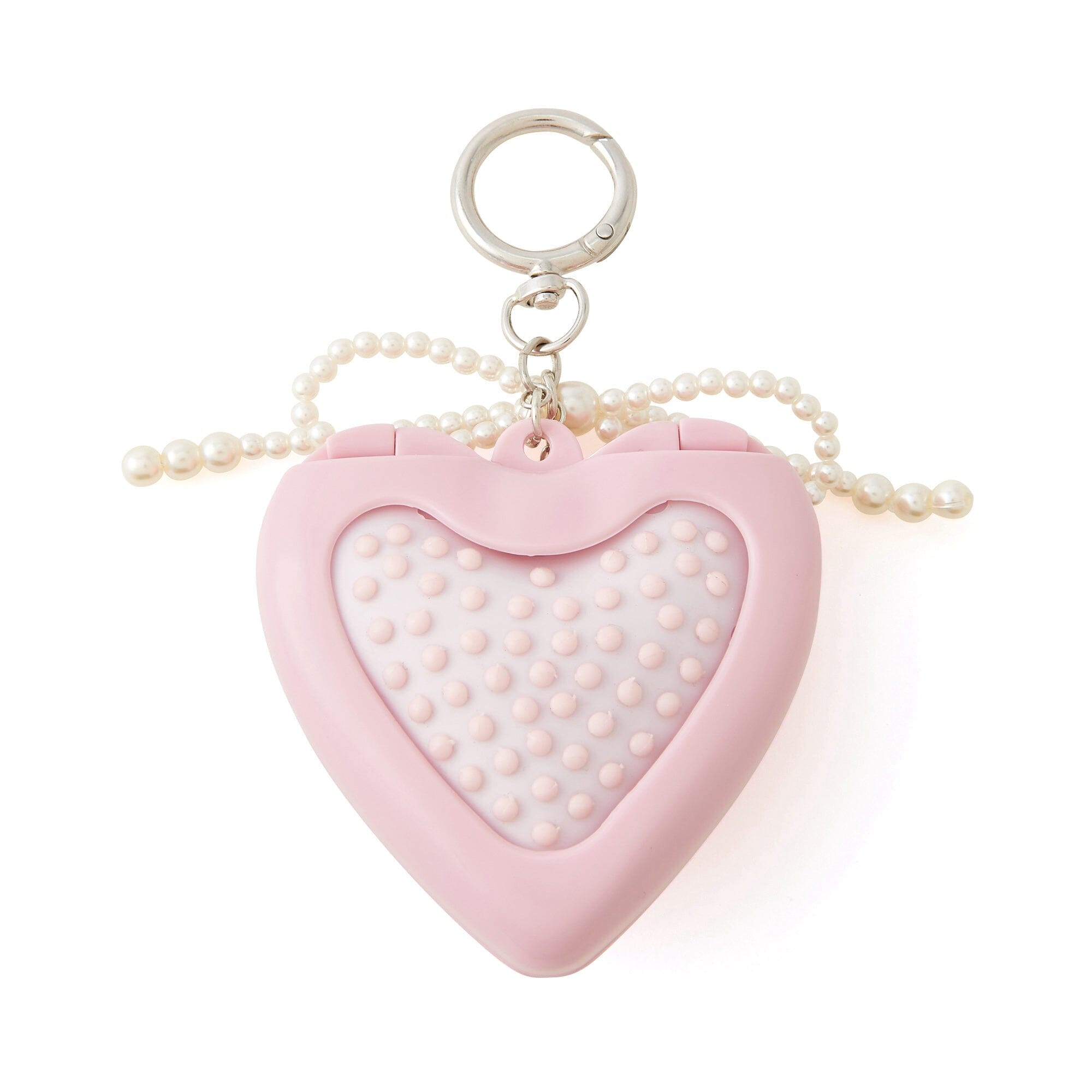 Mirror And Brush With Charm Light Pink