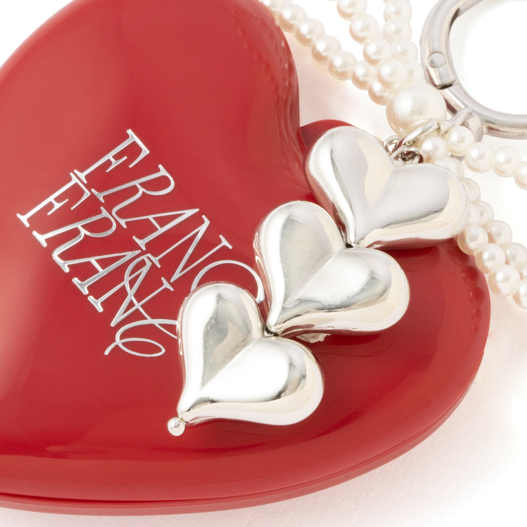Mirror & Brush With Charm Red
