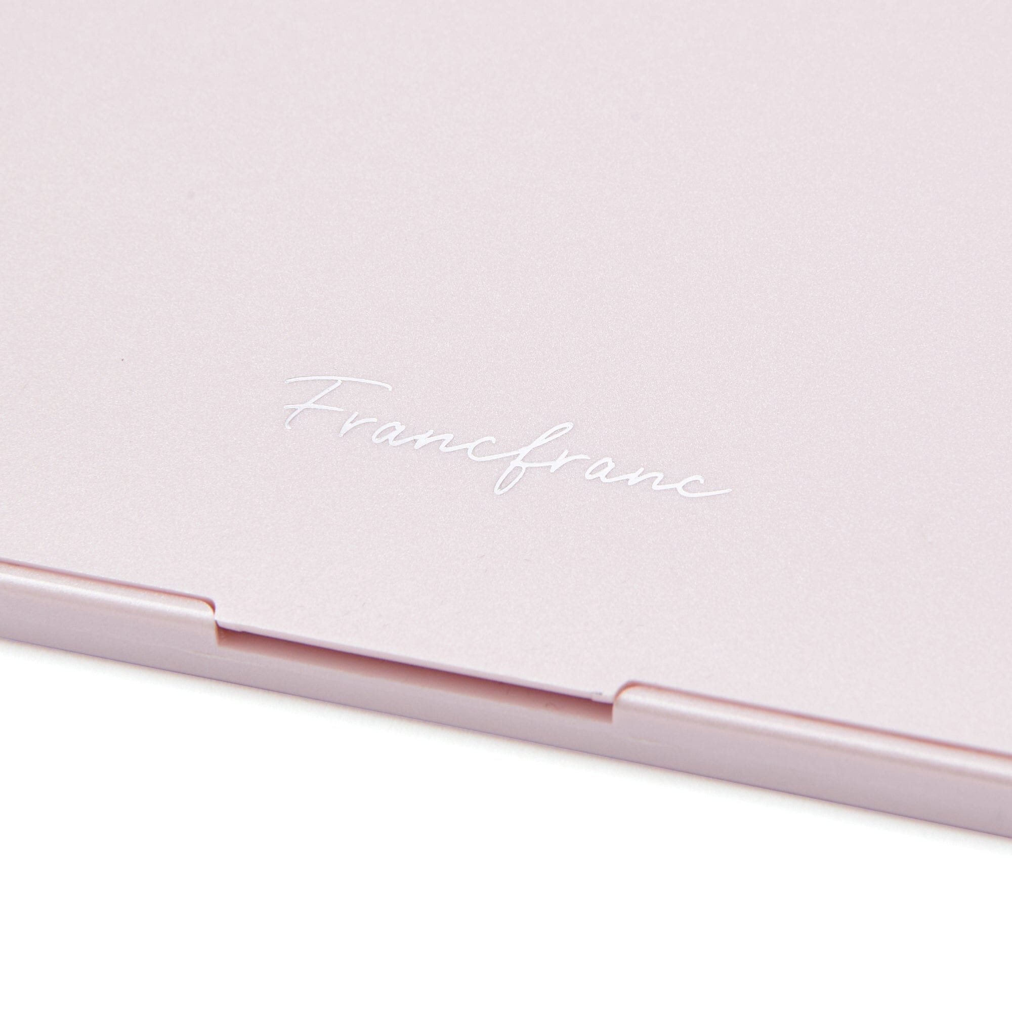 Face Check Mirror Pearl Medium Pink