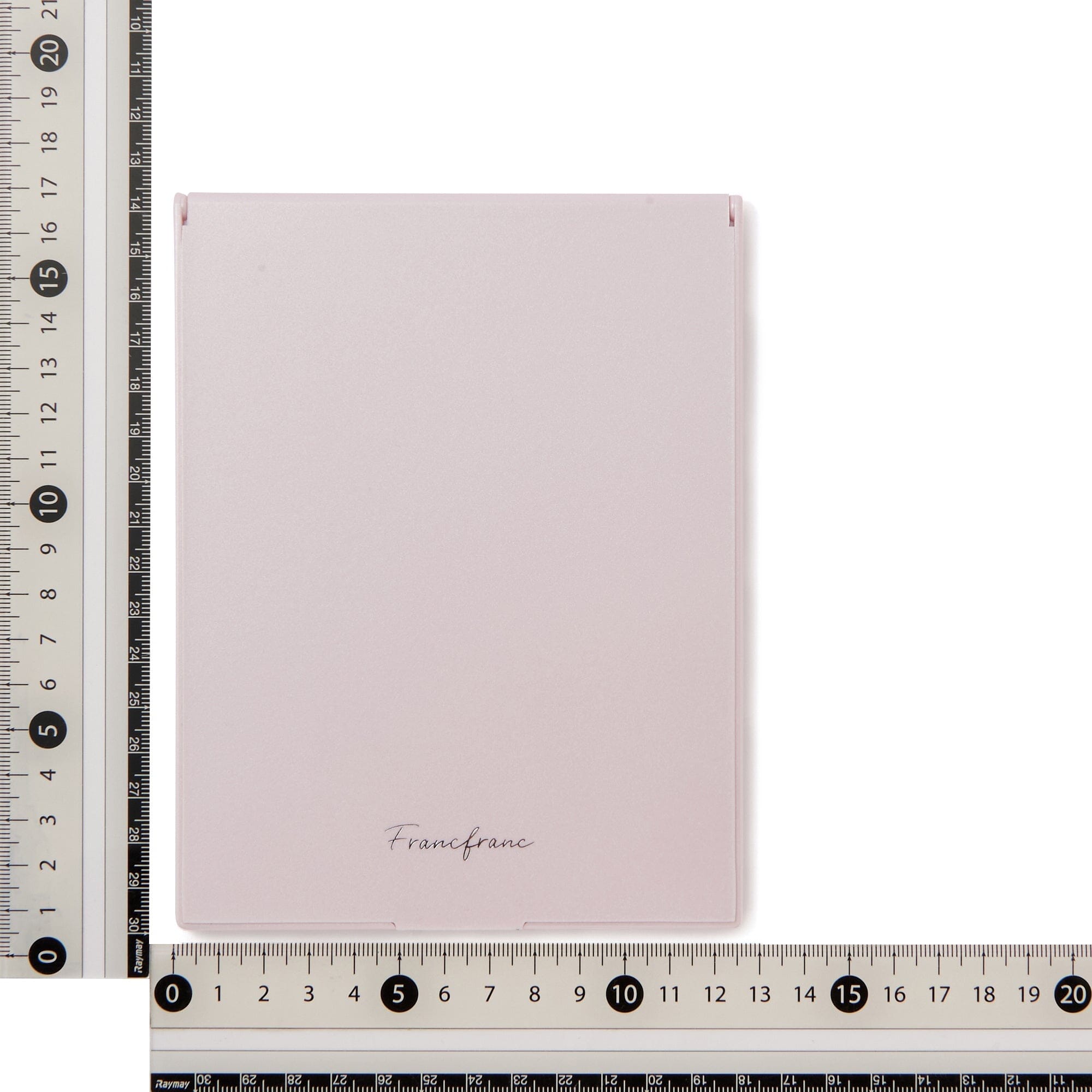 Face Check Mirror Pearl Medium Pink