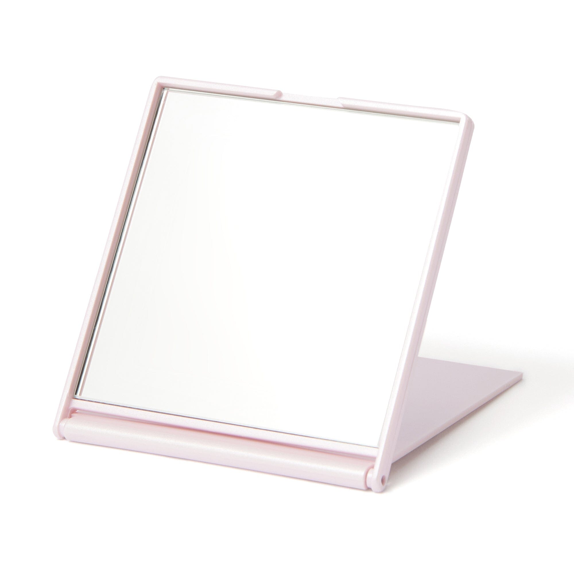 Face Check Mirror Pearl Small Pink