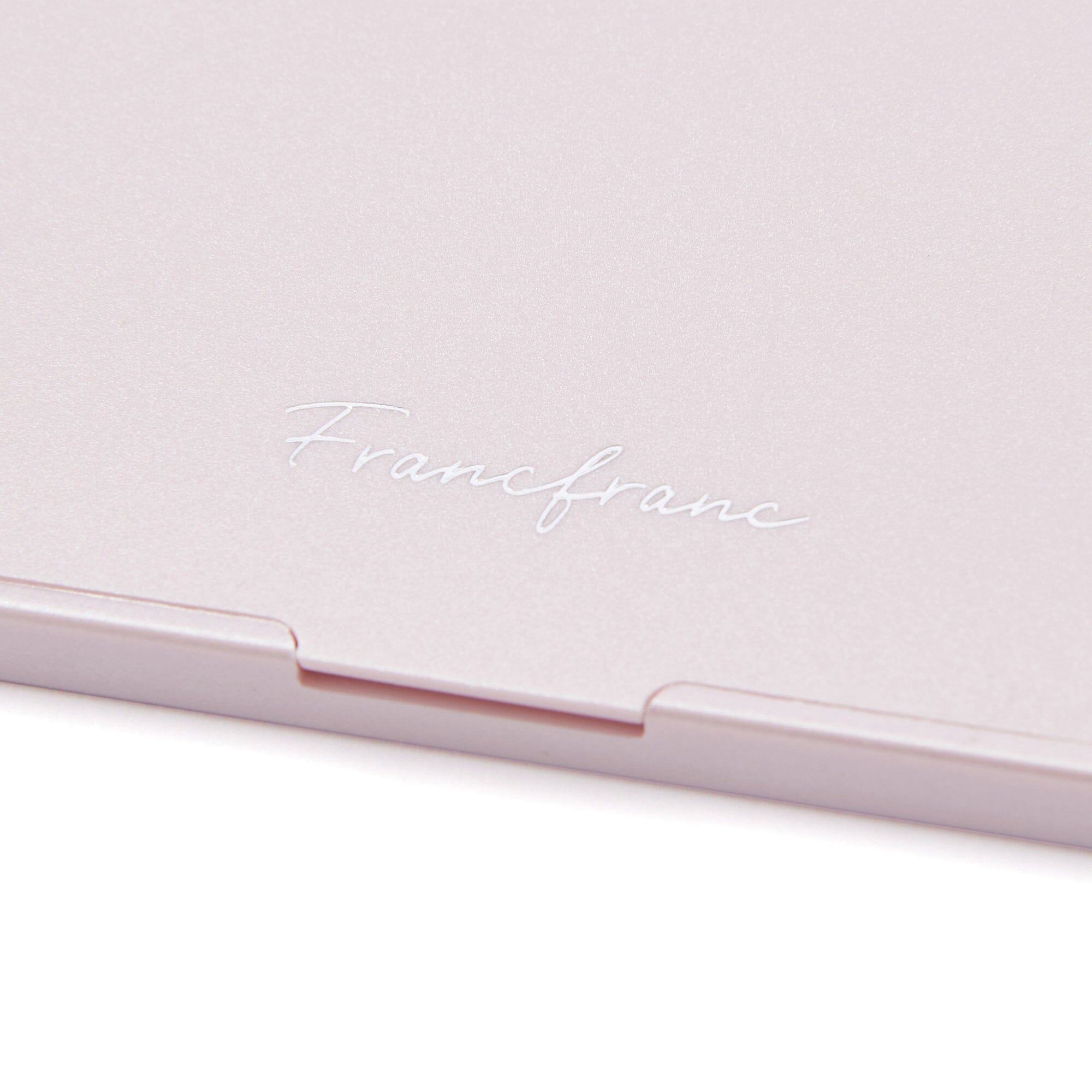 Face Check Mirror Pearl Small Pink
