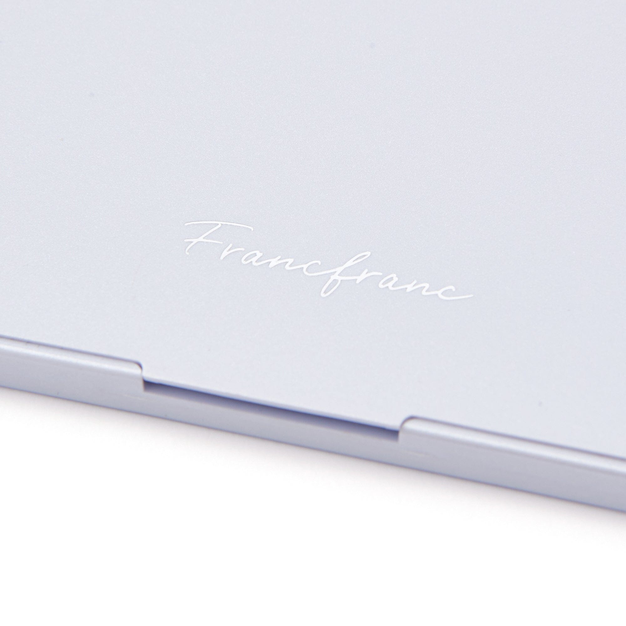 Face Check Mirror Pearl Medium Light Blue