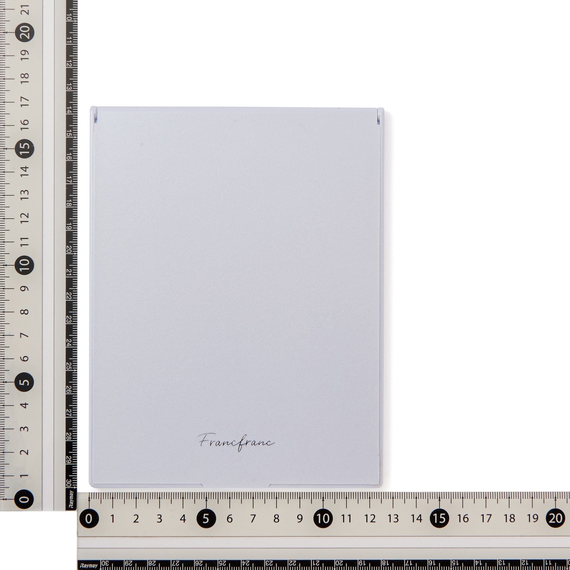 Face Check Mirror Pearl Medium Light Blue