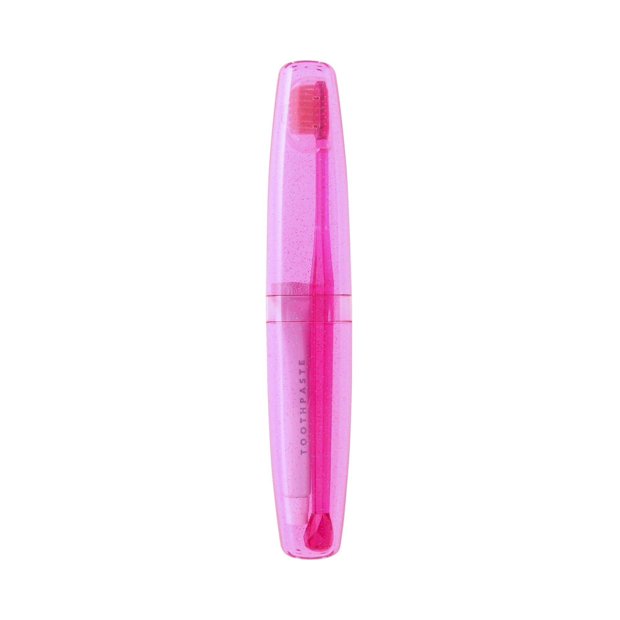 Crystal Toothbrush Set Pink