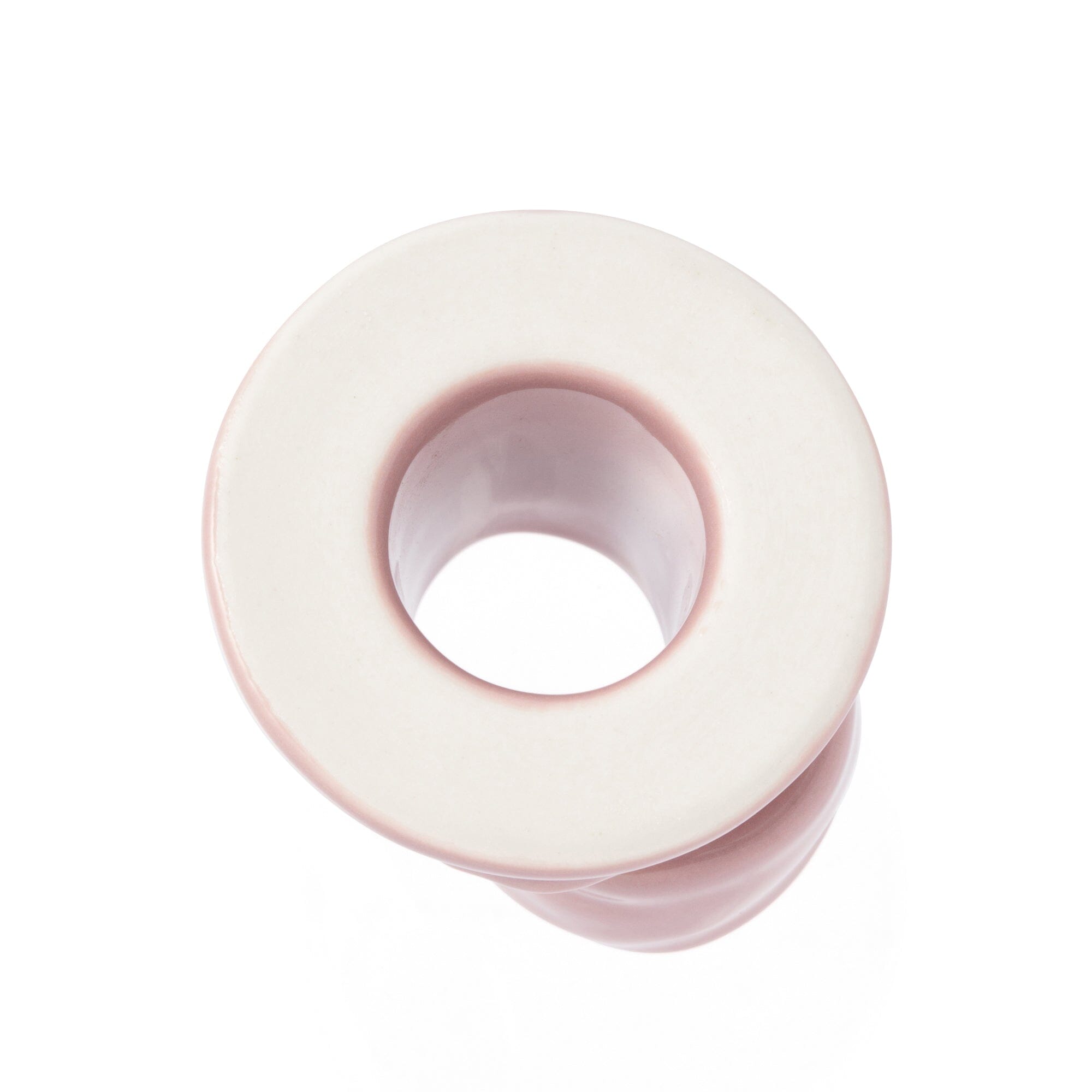 Ribbon Toothbrush Holder Pink